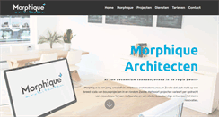 Desktop Screenshot of morphique.nl